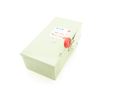 Eaton Cutler Hammer Safety Disconnect Switch 30A 600V 3 Pole Fusible