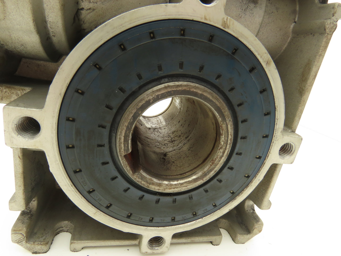 Nord SK1SI75 Flexbloc Worm Gearbox 100:1 Reducer 1-15/16" Hollow Shaft IEC 80