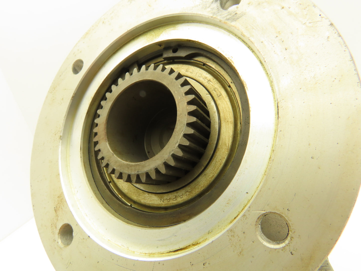 Nord SK1SI75 Flexbloc Worm Gearbox 100:1 Reducer 1-15/16" Hollow Shaft IEC 80