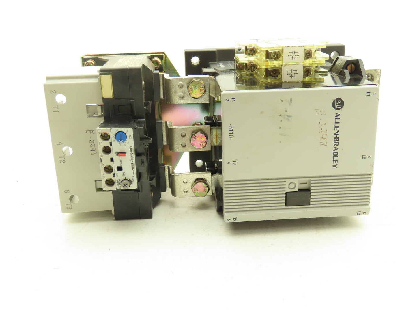 Allen Bradley 100-B110ND3 Motor Starter Contactor 100Hp 600VAC 3Ph w/Overload