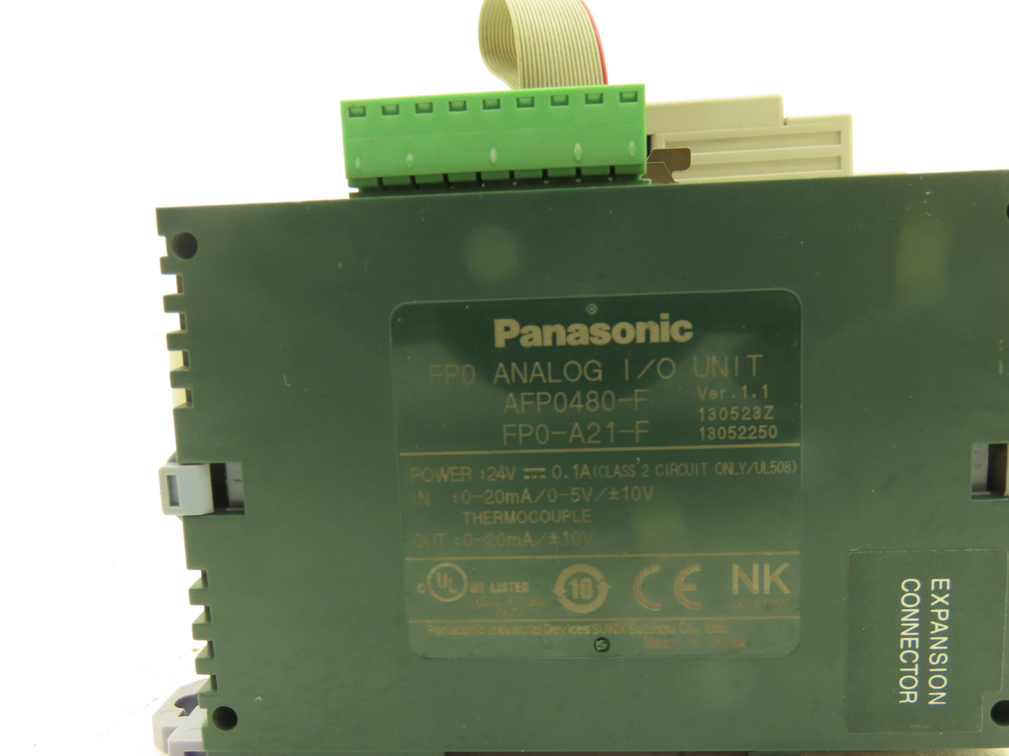 Panasonic FP-X C30T Programmable Motion Controller W PLC Module  Analog I/O Unit