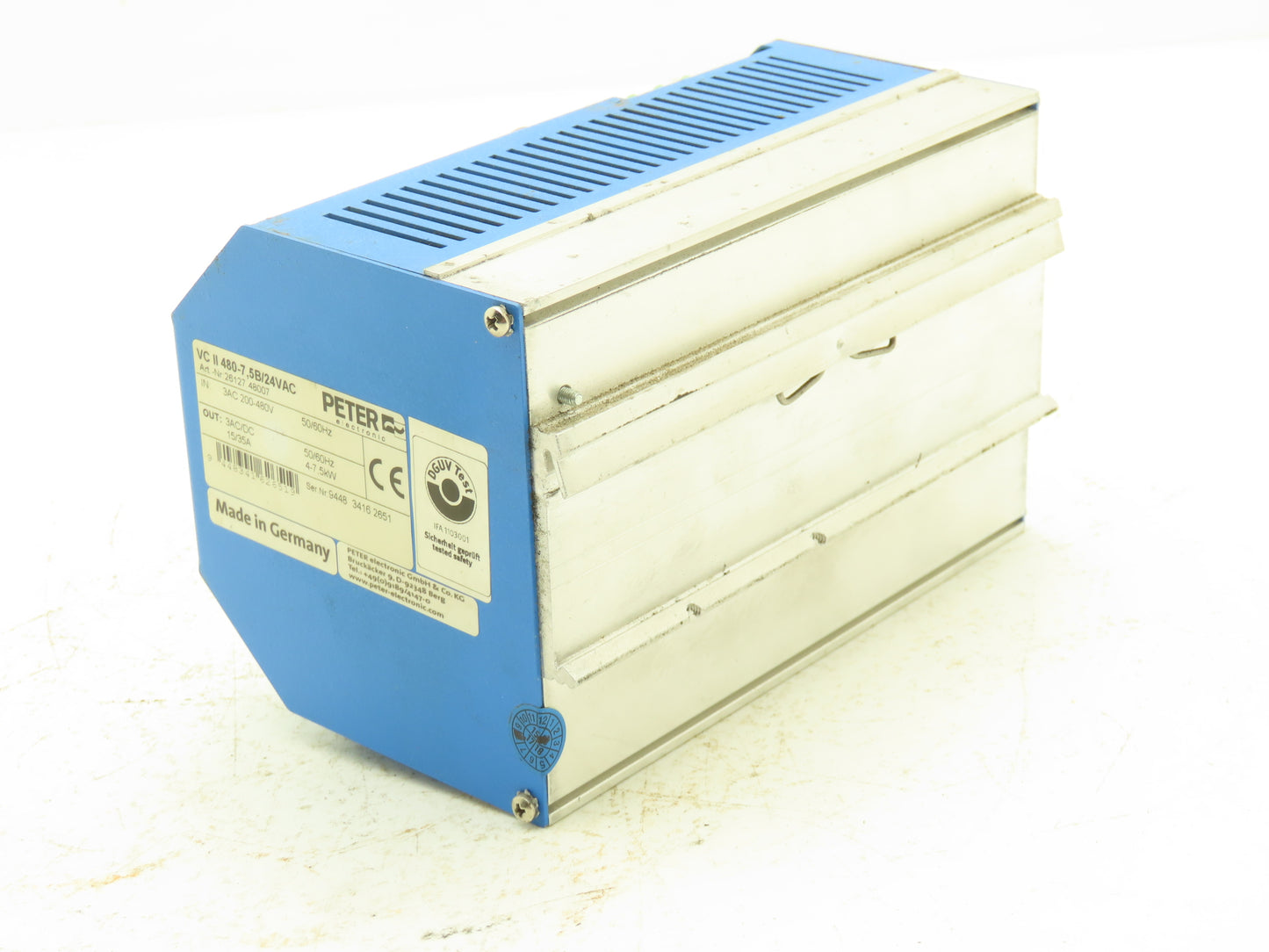 Peter Electronics VCII 480-7.5B Versi Comb Soft Start/Braking Device 3 PH 15/35A