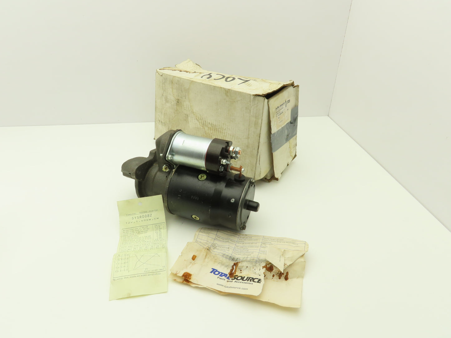 Delco-Remy CL2385010R Clark Forklift Starter 10-Tooth SYSR0082
