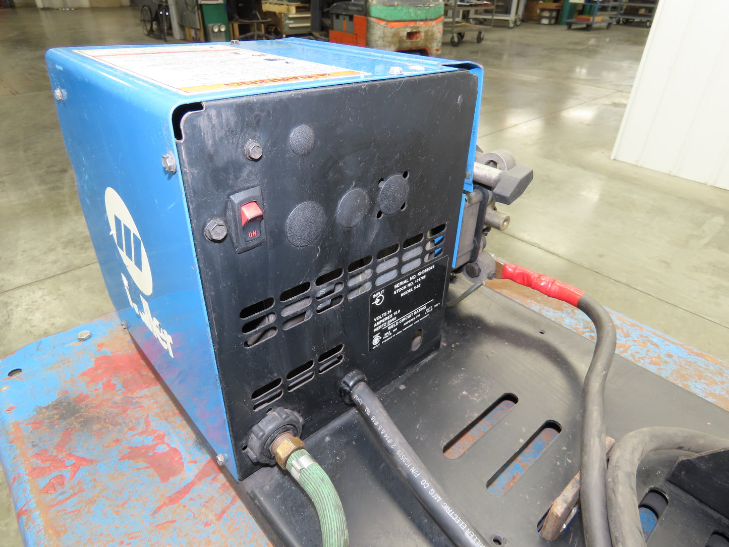 Miller Deltaweld 451 Mig Welder 450A DC Arc S-62 Wire Feeder 230/460VAC 3PH