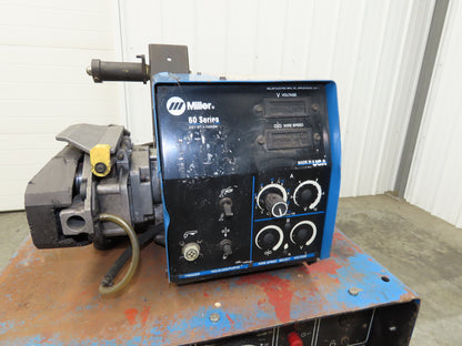 Miller Deltaweld 451 Mig Welder 450A DC Arc S-62 Wire Feeder 230/460VAC 3PH