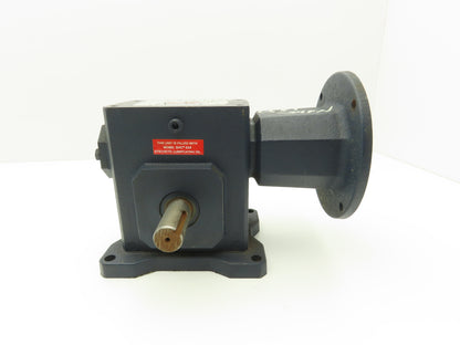 Leeson Ironman BM821-100-56-L Worm Gearbox 100:1 Reducer 0.21Hp 17.5 RPM 56C LH