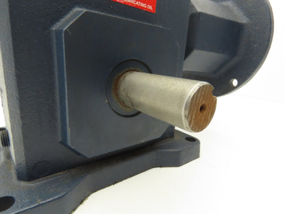 Leeson Ironman BM821-100-56-L Worm Gearbox 100:1 Reducer 0.21Hp 17.5 RPM 56C LH