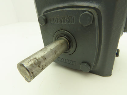 Boston Gear 713-25-G Worm Gearbox 25:1 Reducer .36Hp 70 RPM LH 1/2"x 5/8" Shafts