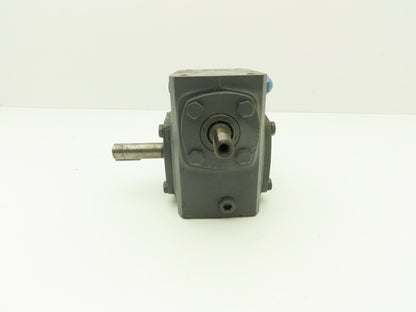 Boston Gear 713-25-G Worm Gearbox 25:1 Reducer .36Hp 70 RPM LH 1/2"x 5/8" Shafts