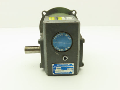 Boston Gear 718-40K-J Worm Gearbox 40:1 Reducer 0.5Hp 44 RPM 56C RH