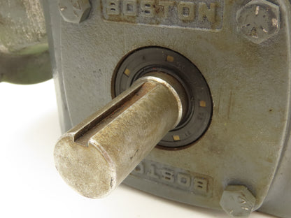 Boston Gear 718-40K-J Worm Gearbox 40:1 Reducer 0.5Hp 44 RPM 56C RH