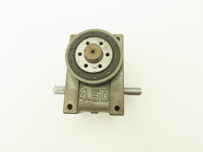 Sankyo Sandex 4.5DF-03302R-S3A1 Rotary Indexing Drive 85mm OD Dual Input