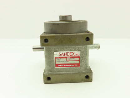 Sankyo Sandex 4.5DF-03302R-S3A1 Rotary Indexing Drive 85mm OD Dual Input