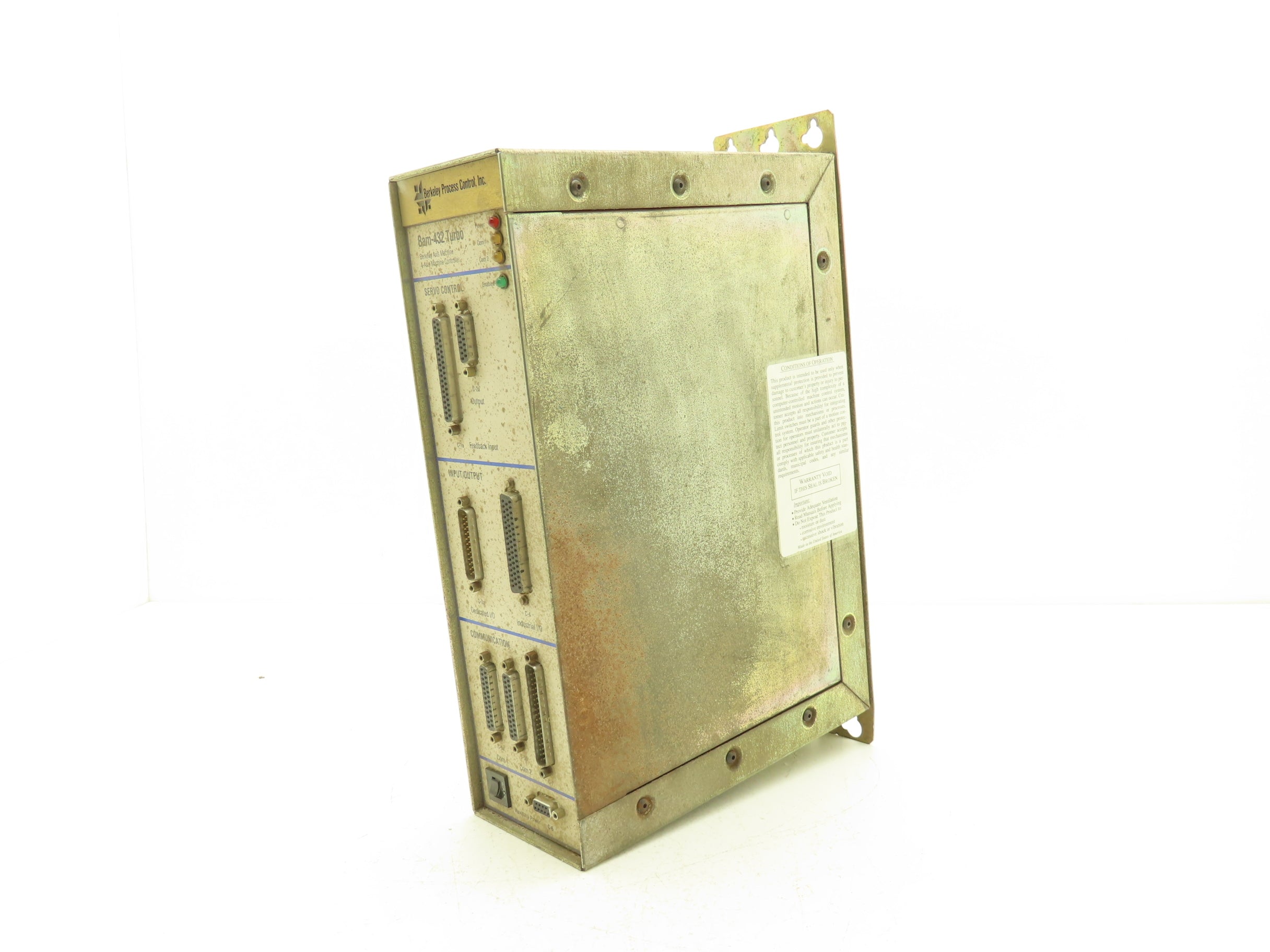 Berkeley Process Control BAM-432-T 4-Axis Machine Servo Motor Controll ...