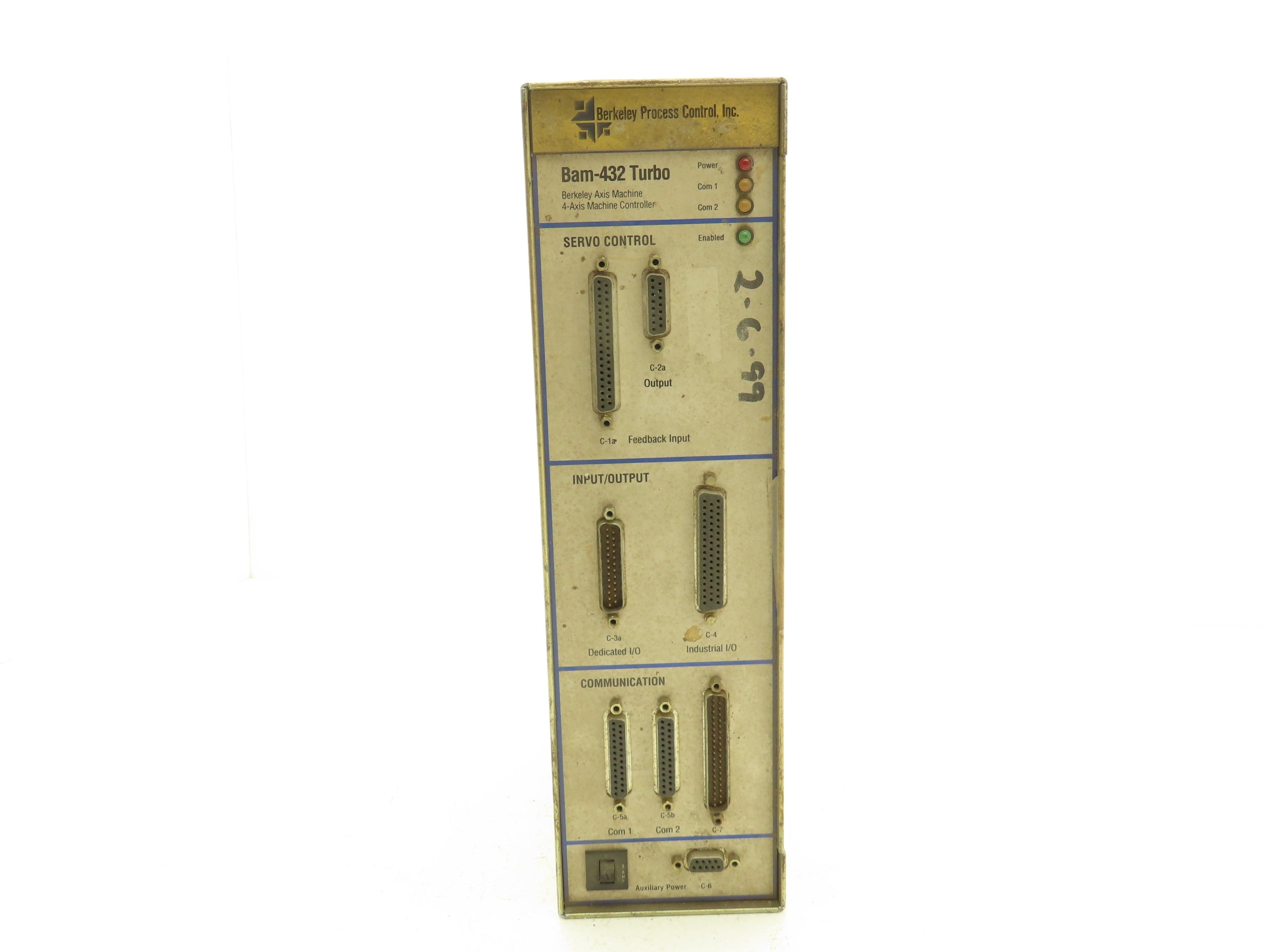 Berkeley Process Control BAM-432-T 4-Axis Machine Servo Motor Controll ...