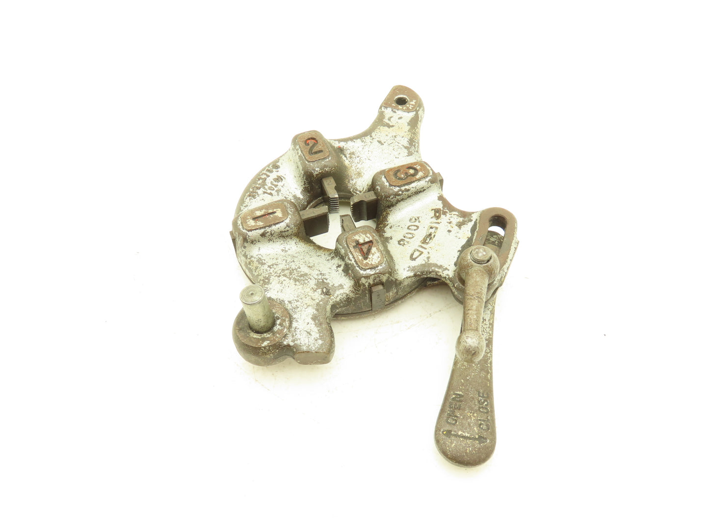 Ridgid 500B  Bolt Die Head 1/4 - 1" Dies Included 1/4-13 UNC Missing Slide Stop