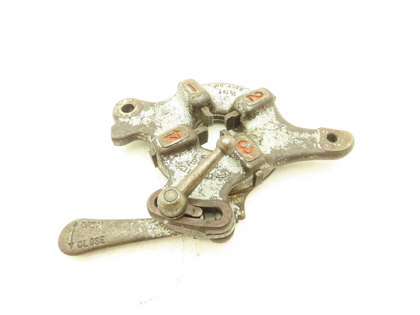 Ridgid 500B Bolt Die Head 1/4" - 1" Dies Included-5/8"-13 UNC Missing Index Pin