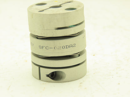 MIKI SFC-020DA2-6B-8B Servo Flex Coupling Type C 6mm ID x 8mm ID Lot of 10