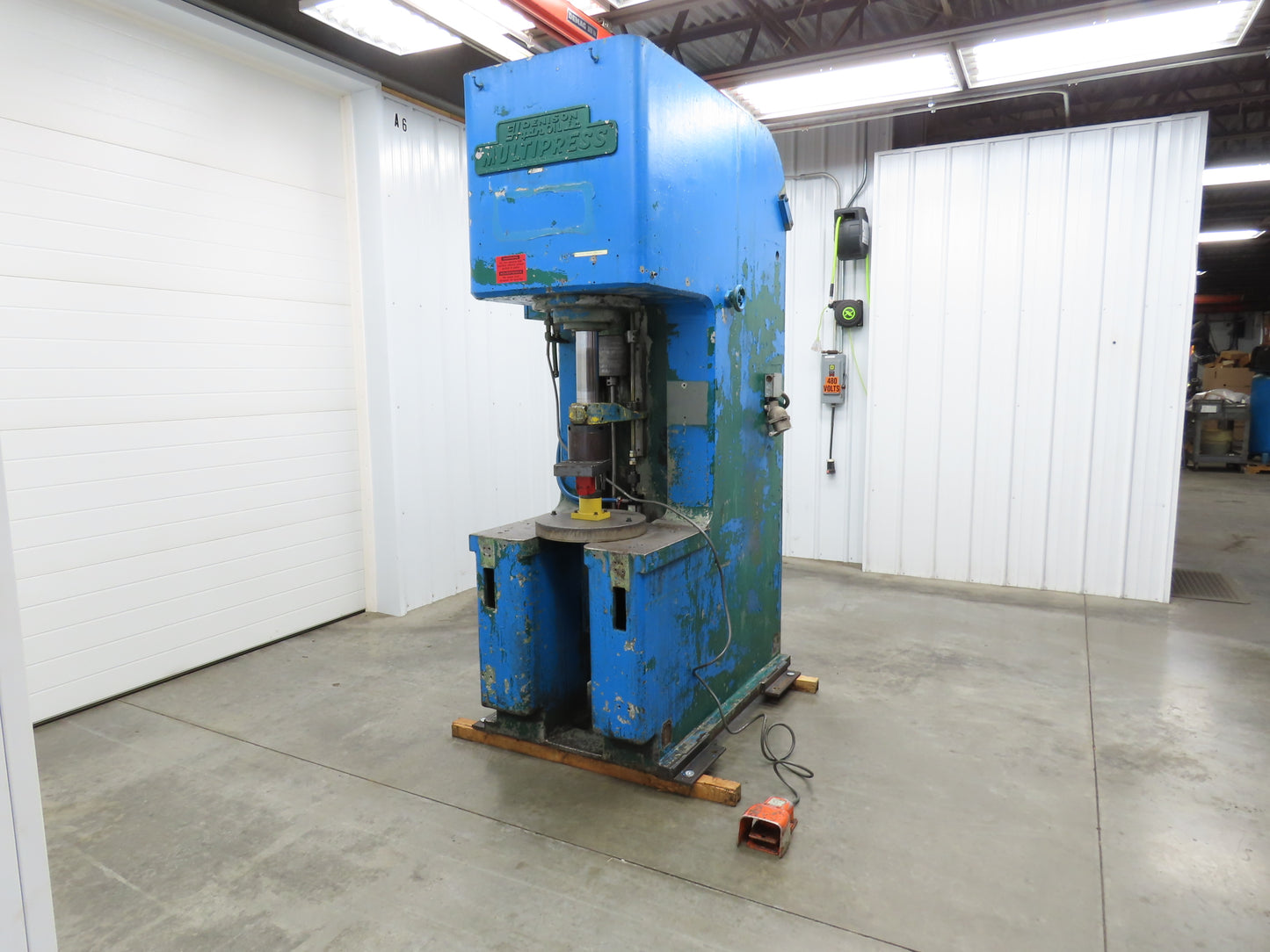 Denison Multipress Electric Over Hydraulic Press 25 Ton 9-3/8" Stroke 460V