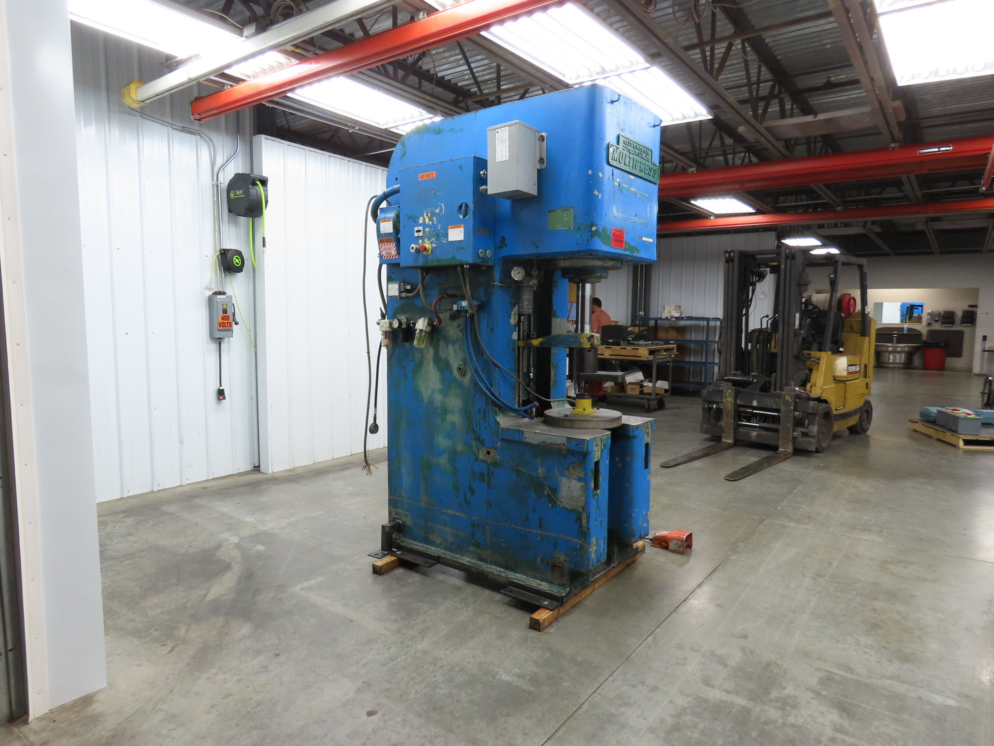 Denison Multipress Electric Over Hydraulic Press 25 Ton 9-3/8" Stroke 460V