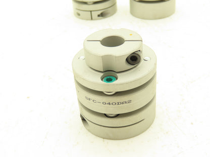 MIKI SFC-040DA2-12-16 Servo Flex Coupling Type B 12mm ID x 16mm ID Lot of 3