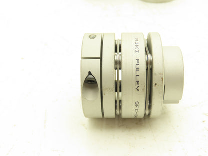 MIKI SFC-040DA2-12-16 Servo Flex Coupling Type B 12mm ID x 16mm ID Lot of 3
