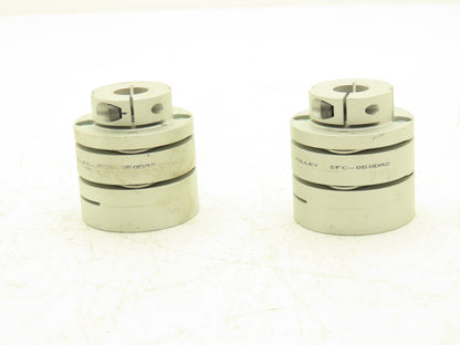 MIKI SFC-050DA2-16-20 Servo Flex Coupling Type B 16mm ID x 20mm ID Lot of 2