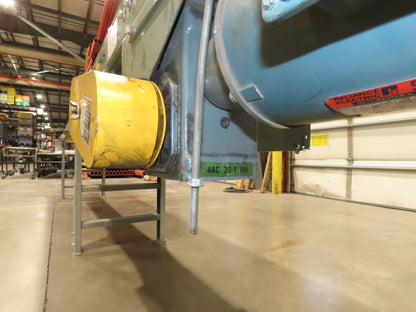 Hytrol 27"x 17' 10" Slider Bed Conveyor 18"Belt 2Hp 3PH Center Drive 86FPM