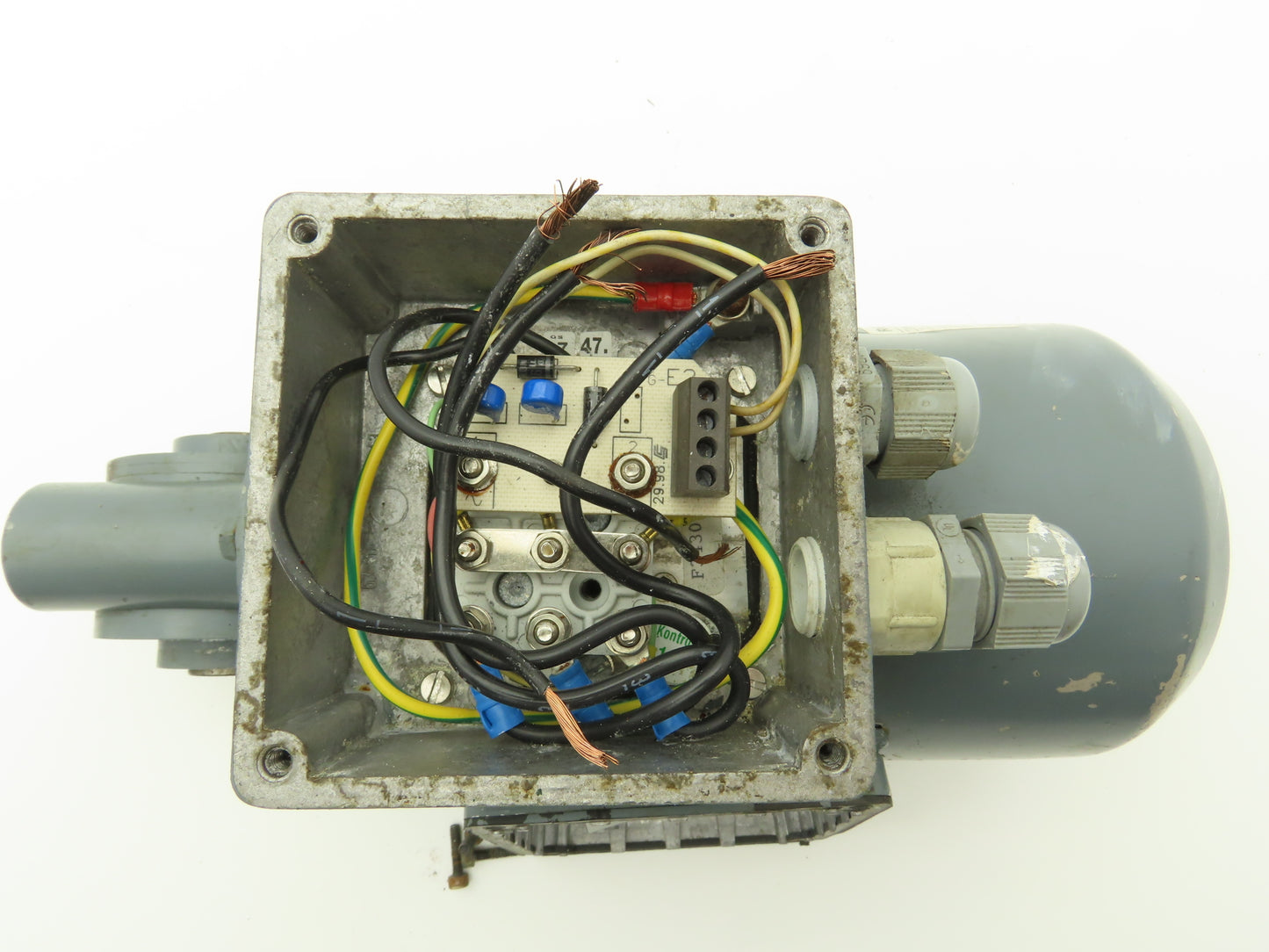 RGM EFB Gearmotor 24:1 Ratio 68rpm 0.21kw 480V 3PH 14mm Hollow Shaft IEC63