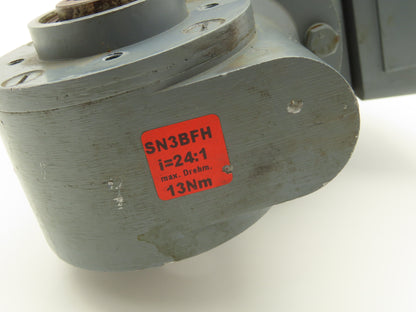 RGM EFB Gearmotor 24:1 Ratio 68rpm 0.21kw 480V 3PH 14mm Hollow Shaft IEC63