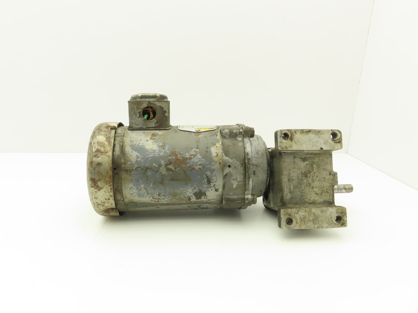 Baldor KM3454 Gearmotor 150:1 Reducer 1725/12rpm 1/4Hp 230/460V 3PH 56C