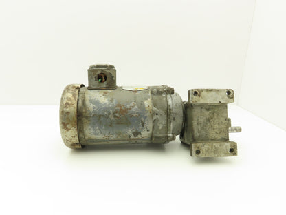 Baldor KM3454 Gearmotor 150:1 Reducer 1725/12rpm 1/4Hp 230/460V 3PH 56C