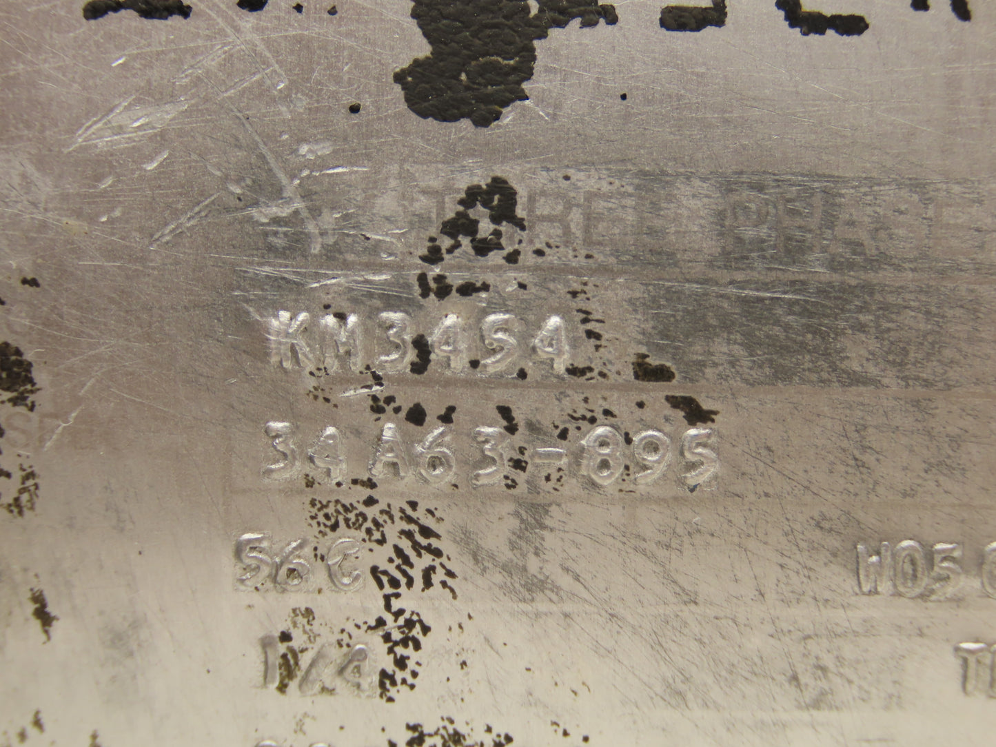 Baldor KM3454 Gearmotor 150:1 Reducer 1725/12rpm 1/4Hp 230/460V 3PH 56C