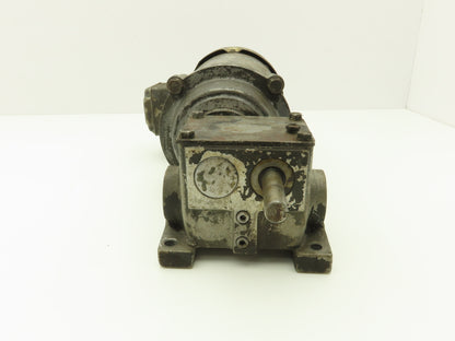 Baldor KM3454 Gearmotor 150:1 Reducer 1725/12rpm 1/4Hp 230/460V 3PH 56C