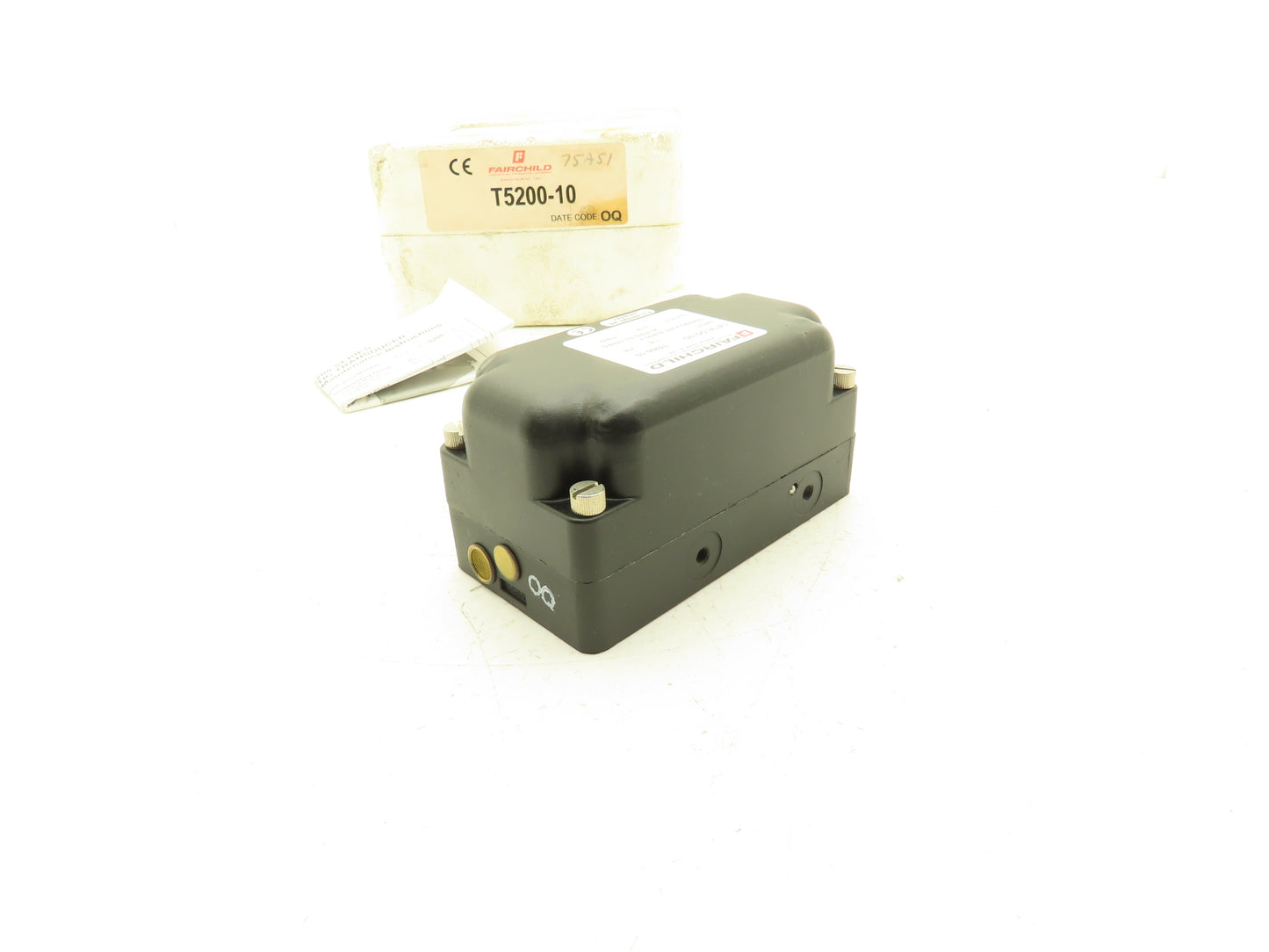 Fairchild T5200-10 Electro-Pneumatic Pressure Transducer 1-5 mA IN 3-15PSIG Out