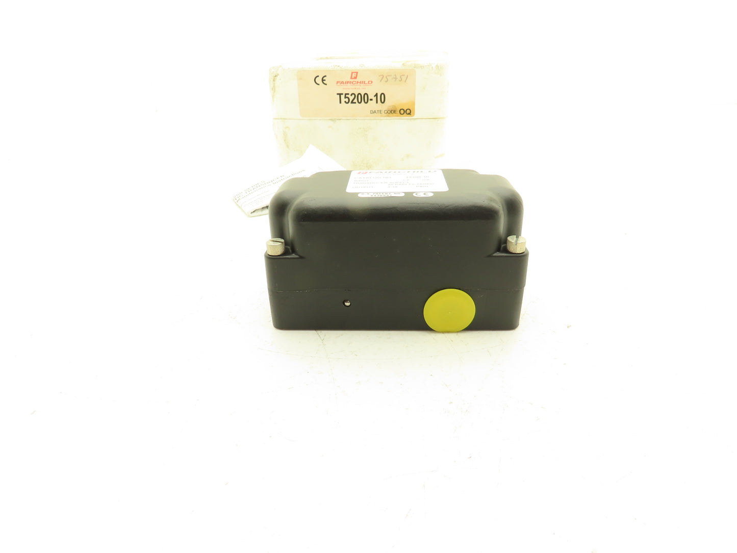 Fairchild T5200-10 Electro-Pneumatic Pressure Transducer 1-5 mA IN 3-15PSIG Out