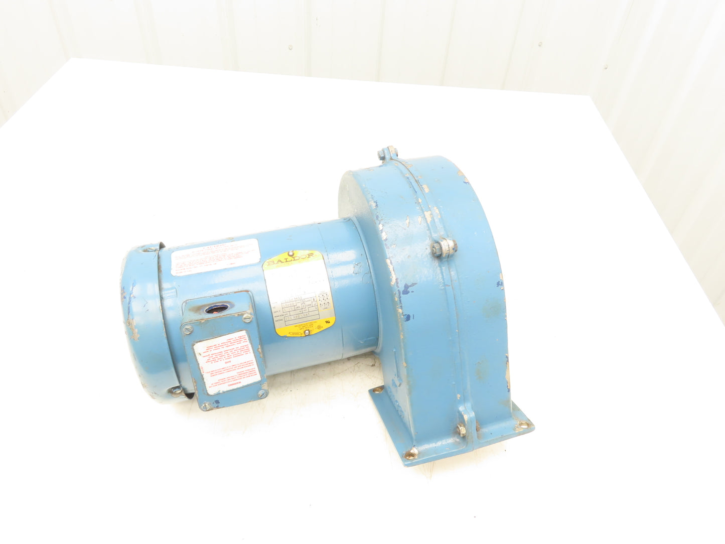 Baldor VM35455060 Centrifugal Blower Fan 1Hp 3450 RPM 230/460V 3PH Motor 6"Inlet