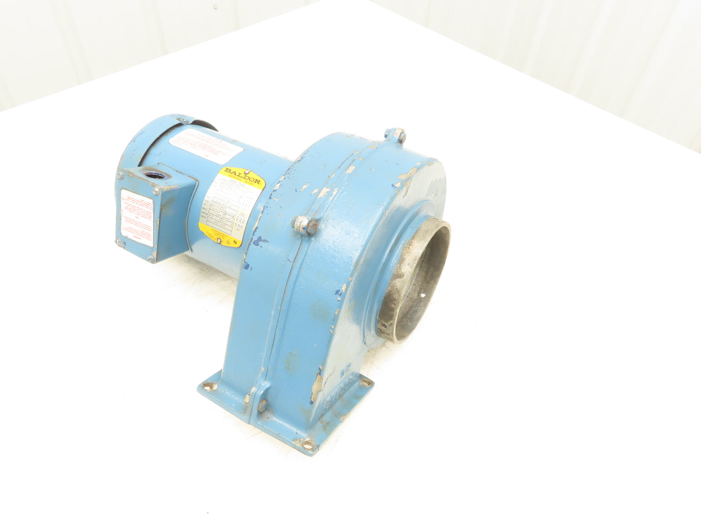 Baldor VM35455060 Centrifugal Blower Fan 1Hp 3450 RPM 230/460V 3PH Motor 6"Inlet