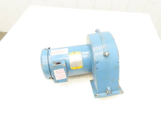 Baldor VM35455060 Centrifugal Blower Fan 1Hp 3450 RPM 230/460V 3PH Motor 6"Inlet