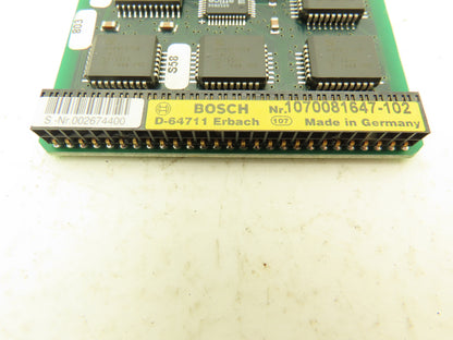 Bosch 1070081647-102 D-64711 102 Memory Card for Servo Controller