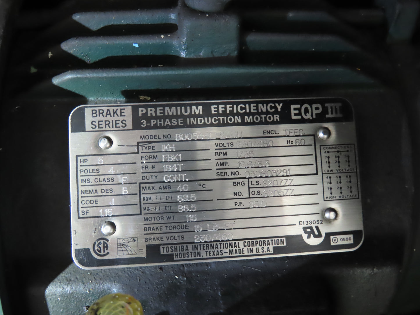 FJ Littell Machine Coil Stock Uncoiler 4000lbs Power Feed Decoiler 230/460V