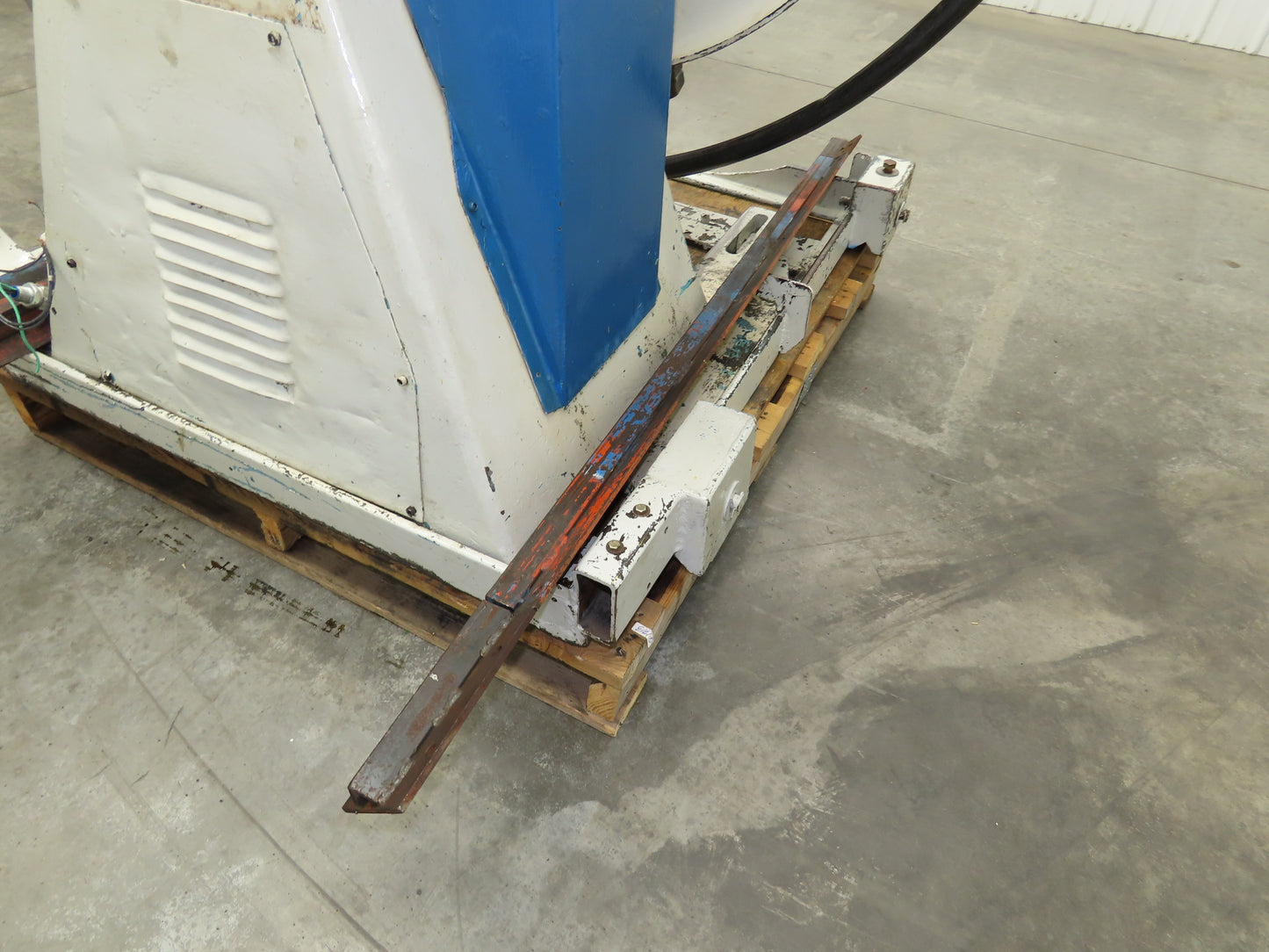 FJ Littell Machine Coil Stock Uncoiler 4000lbs Power Feed Decoiler 230/460V