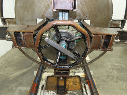 FJ Littell Machine Coil Stock Uncoiler 4000lbs Power Feed Decoiler 230/460V