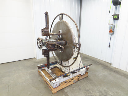 FJ Littell Machine Coil Stock Uncoiler 4000lbs Power Feed Decoiler 230/460V