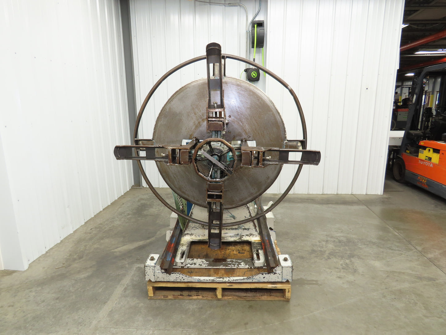 FJ Littell Machine Coil Stock Uncoiler 4000lbs Power Feed Decoiler 230/460V