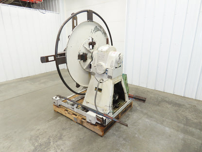 FJ Littell Machine Coil Stock Uncoiler 4000lbs Power Feed Decoiler 230/460V