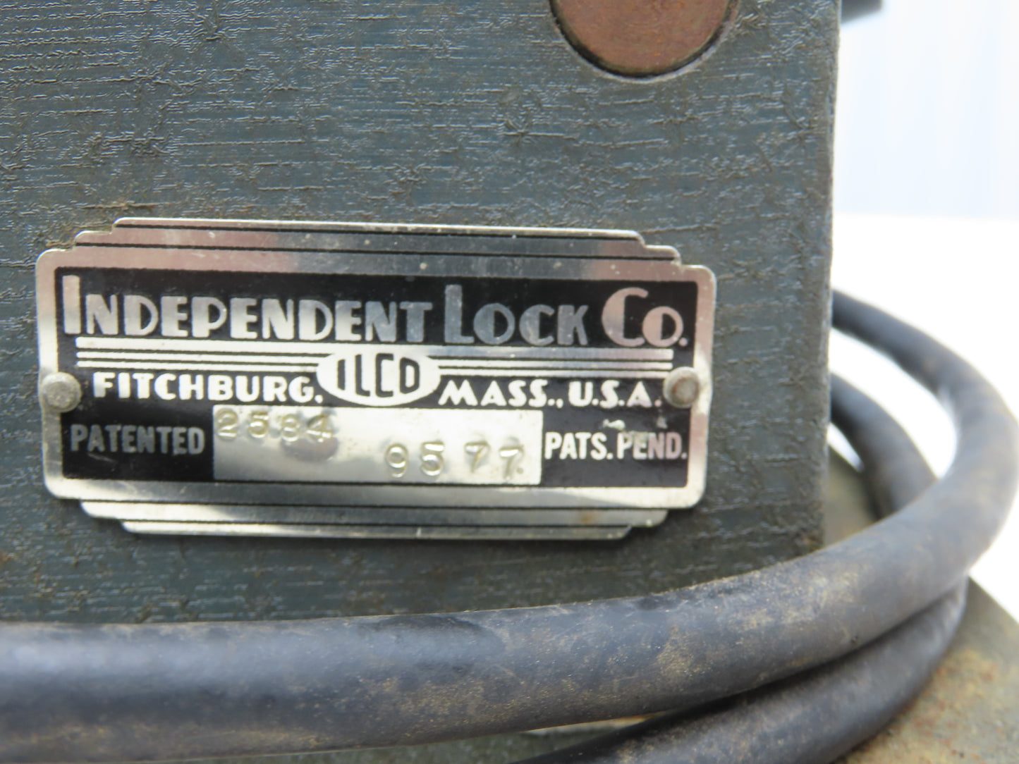 Independent Lock Co Key Duplicator Vintage Key Copying Cutting Machine 115V