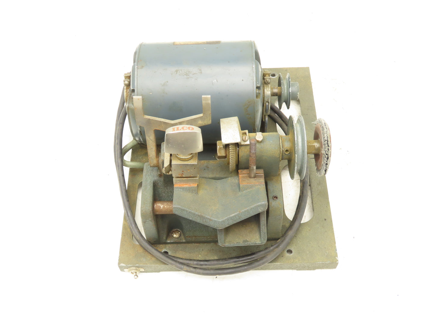 Independent Lock Co Key Duplicator Vintage Key Copying Cutting Machine 115V