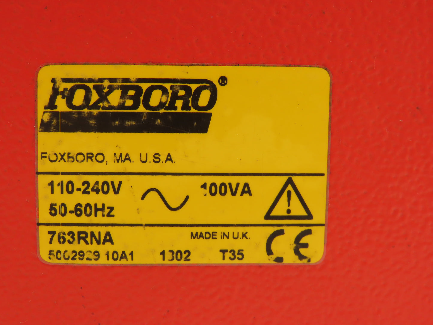 Foxboro 763RNA Chart Recorder 110-240VAC 50/60Hz 1ph