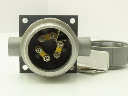 Accu-Therm 50-113-N-12 Immersion Heater Element 9kw 480V 3PH 25"L Flange Mount